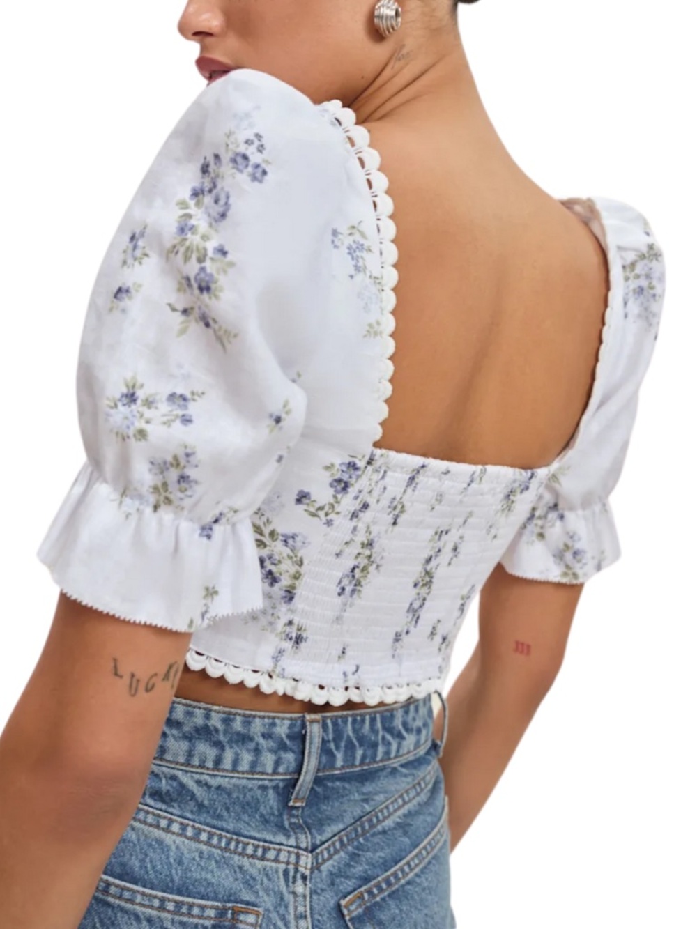 NEW Reformation Simmie Top Truly 0 - Picture 3 of 12